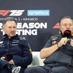 Horner Alpine geri dönüşü: Christian Horner ve Zak Brown bir arada.