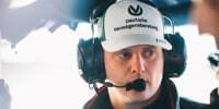 Mick Schumacher F1 dönüşü haberinde genç pilotun kararlı bakışları.