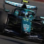 Aston Martin AMR26 tasarımı ile Fernando Alonso Japonya Grand Prix’sinde.