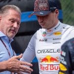 Jos Verstappen antrenmanları sırasında Max Verstappen’in karting günlerinden bir kare