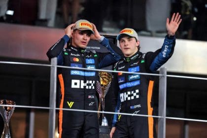 Piastri ve Norris şampiyonluk kavgasında barış içinde McLaren garajında.