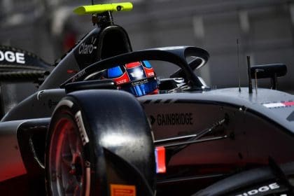 Colton Herta F1 Koltuğu için pistte hızını sergiliyor