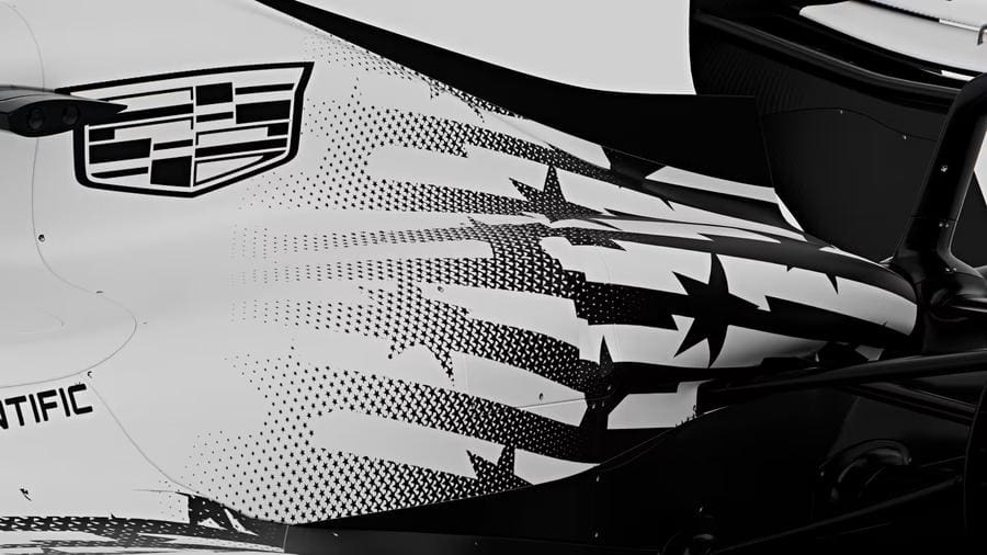 Cadillac F1 Miami Tasarımı ile 2026 Miami GP’de göz kamaştıran araç tasarımı.