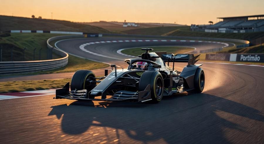 Aston Martin Batmobile Portimão