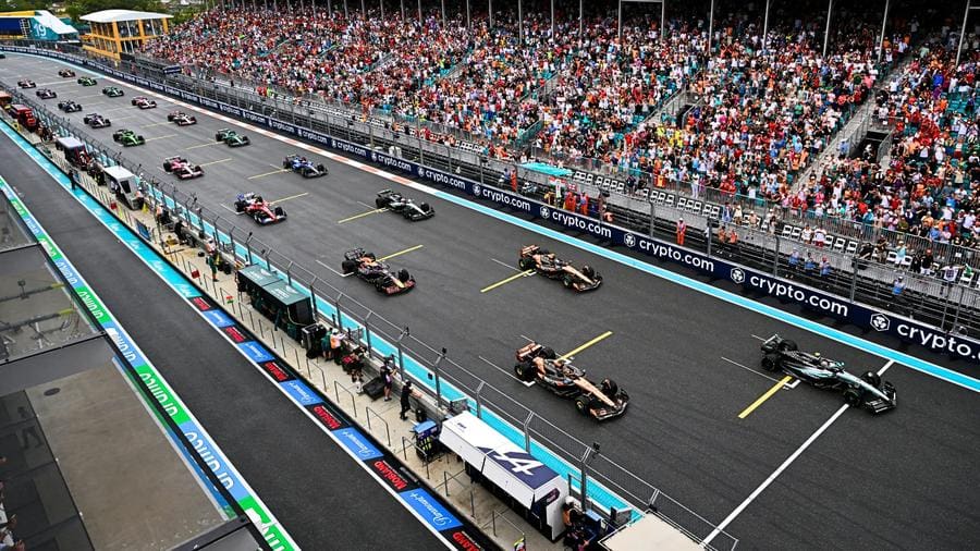 Miami GP 2026 yarış öncesi görüntüleri ve pist atmosferi