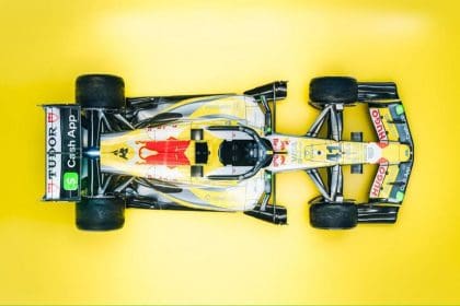 Miami F1 yarışından renkli bir görüntü, padokta eğlence