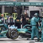 Aston Martin AMR24, Miami'de 'mucize' arayışında. Rüzgar tüneli testinden bir görüntü.