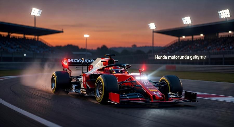 Honda motorunda gelişme