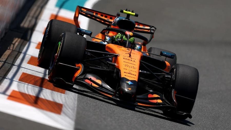 Lando Norris Miami Sprint sıralamalarında pole pozisyonunda, McLaren sürprizi
