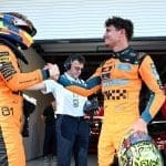 McLaren F1 aracı Miami pistinde, F1 Deja Vu anını yaşarken