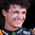 Lando Norris Miami GP Sprint Pole'ü kutluyor. McLaren garajı sevince boğuldu, 125 karakter.