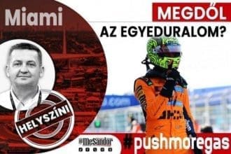 F1 Miami Grand Prix'sinden bir görüntü. Yarış heyecan dolu anlara sahne oldu.