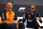 McLaren CEO'su Zak Brown, F1 Lambiase tartışması hakkında yorum yapıyor, 125 karakter max