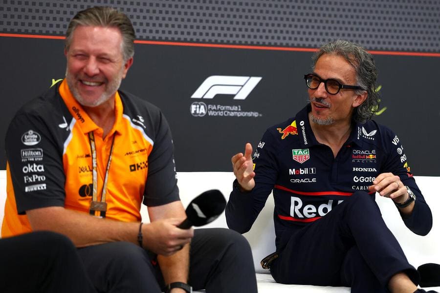 McLaren CEO'su Zak Brown, F1 Lambiase tartışması hakkında yorum yapıyor, 125 karakter max