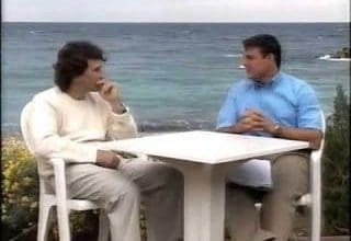 Mark Blundell'ın Alex Zanardi ile yaptığı Zanardi Röportajı'ndan bir kare