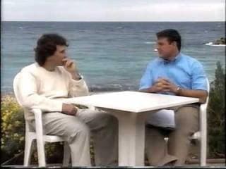 Mark Blundell'ın Alex Zanardi ile yaptığı Zanardi Röportajı'ndan bir kare
