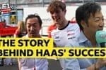 F1'de küçük bir takımın başarısını kutlayan Formula 1 görseli