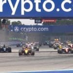 Lando Norris, Miami Sprint yarışında ilk turda liderliği alırken. #MiamiSprint