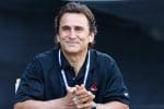 Alex Zanardi'nin Williams F1 aracıyla yarıştığı bir fotoğraf.