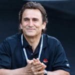 Alex Zanardi'nin Williams F1 aracıyla yarıştığı bir fotoğraf.
