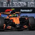 Lando Norris, Miami'de hız kaybının nedenini ararken.