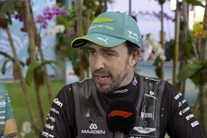 Fernando Alonso'nun aracı, Miami GP'sinde şanzıman sorunu yaşarken