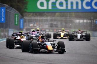 Miami Grand Prix pistinin genel görünümü, yarış heyecanla bekleniyor.