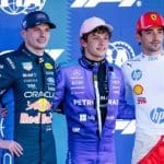 Miami F1 yarışı öncesinde Lando Norris aracıyla pit alanında, yoğun bir hazırlık içinde.