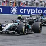 Andrea Kimi Antonelli, Miami Grand Prix'sinde Mercedes aracıyla pole pozisyonu kutlaması