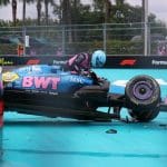 Miami GP kazaları: Pierre Gasly'nin takla atan aracı