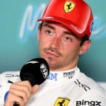 Leclerc’in Miami’de son tur hatası sonrası spin anı, Ferrari pilotunun dramatik anları.