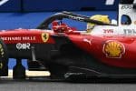 Miami Grand Prix'sinde Hamilton ve Colapinto arasındaki temas anı.