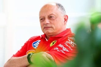 Miami GP'de Ferrari güncellemeleri ile piste çıkan F1 aracı