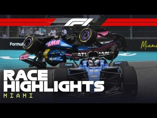 Miami GP heyecanı: Verstappen'in podyum kutlaması.
