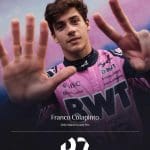 Franco Colapinto Formula 1 yarışında P7'yi kutluyor, heyecan dorukta