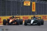 Oscar Piastri ve George Russell Miami Grand Prix'sinde 'rastgele F1 düellosu' yaşadı.