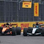 Oscar Piastri ve George Russell Miami Grand Prix'sinde 'rastgele F1 düellosu' yaşadı.