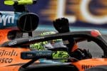 Lando Norris, McLaren ile Miami Grand Prix'sinde podyum için mücadele ederken