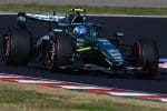 Fernando Alonso, Japonya GP'sinde Aston Martin aracıyla pistte: Alonso'dan testler sürüyor