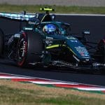 Fernando Alonso, Japonya GP'sinde Aston Martin aracıyla pistte: Alonso'dan testler sürüyor