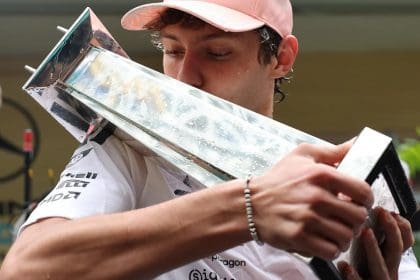 Kimi Antonelli sürüşte, Antonelli Şampiyonluk Testi öncesinde