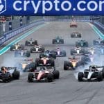 Kimi Antonelli'nin Miami GP'deki kalkış anı, Mercedes logolu araç