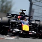 Max Verstappen Red Bull aracıyla Miami'de yaşadığı direksiyon sorunu sonrası pistte