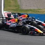 Isack Hadjar, Miami Grand Prix'sinde RB22 aracıyla mücadele ederken (İkinci Koltuğun Laneti)