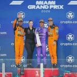 Miami Grand Prix'sinde podyuma çıkan genç pilotlar, F1 en genç podyum rekoruna yaklaştı.