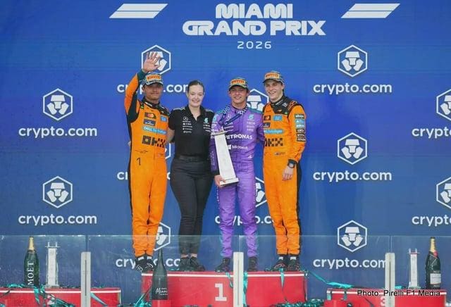 Miami Grand Prix'sinde podyuma çıkan genç pilotlar, F1 en genç podyum rekoruna yaklaştı.