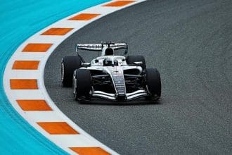 Cadillac F1 Miami Grand Prix'sinden bir görüntü