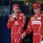 Sebastian Vettel ve Kimi Raikkonen, Ferrari döneminde F1 Arşiv kayıtlarına geçmişti