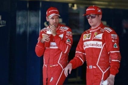 Sebastian Vettel ve Kimi Raikkonen, Ferrari döneminde F1 Arşiv kayıtlarına geçmişti