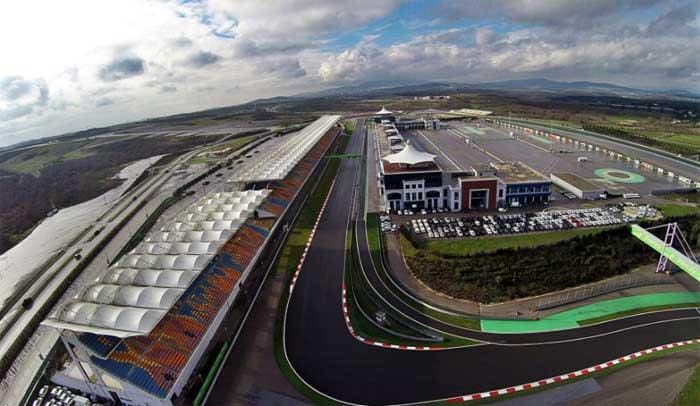İstanbul Park pistinin kuşbakışı görüntüsü, F1 Türkiye GP olasılığı